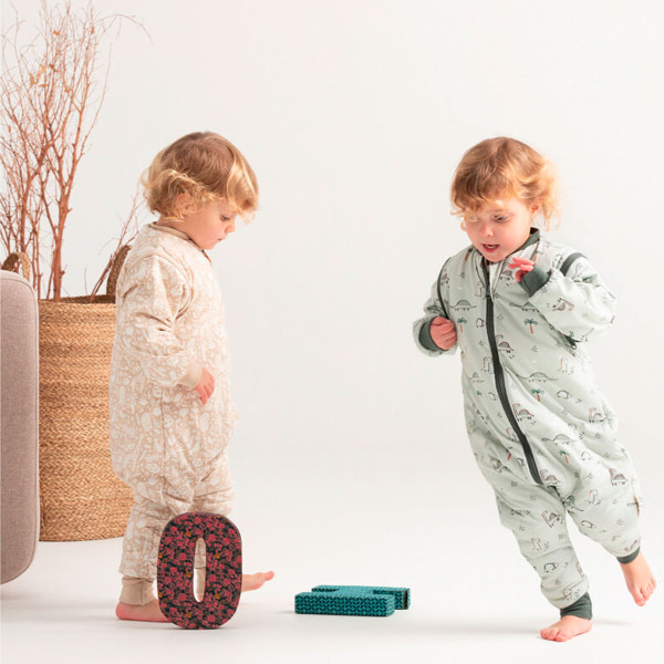 Saco pijama con pies y mangas extraibles 75cm (12-18m) Saurio - 5