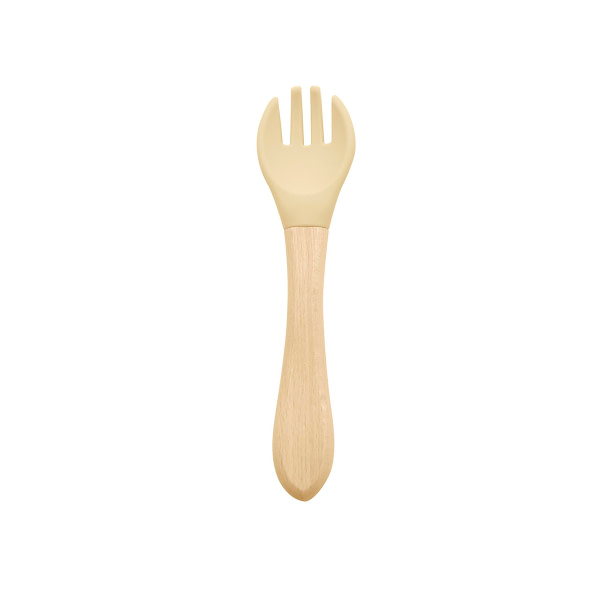 Set de alimentación Babero beige - 4