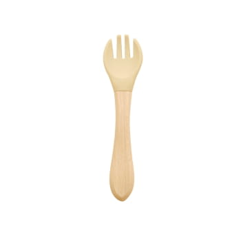 Set de alimentación Babero beige - 4