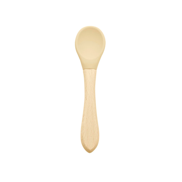 Set de alimentación Babero beige - 5