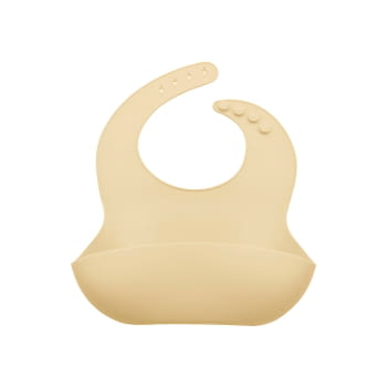 Set de alimentación Babero beige - 6