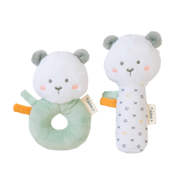 Set de 2 sonajeros “Sweet & Fun”