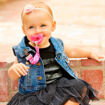 Clip chupetes Fashion varios colores - 4