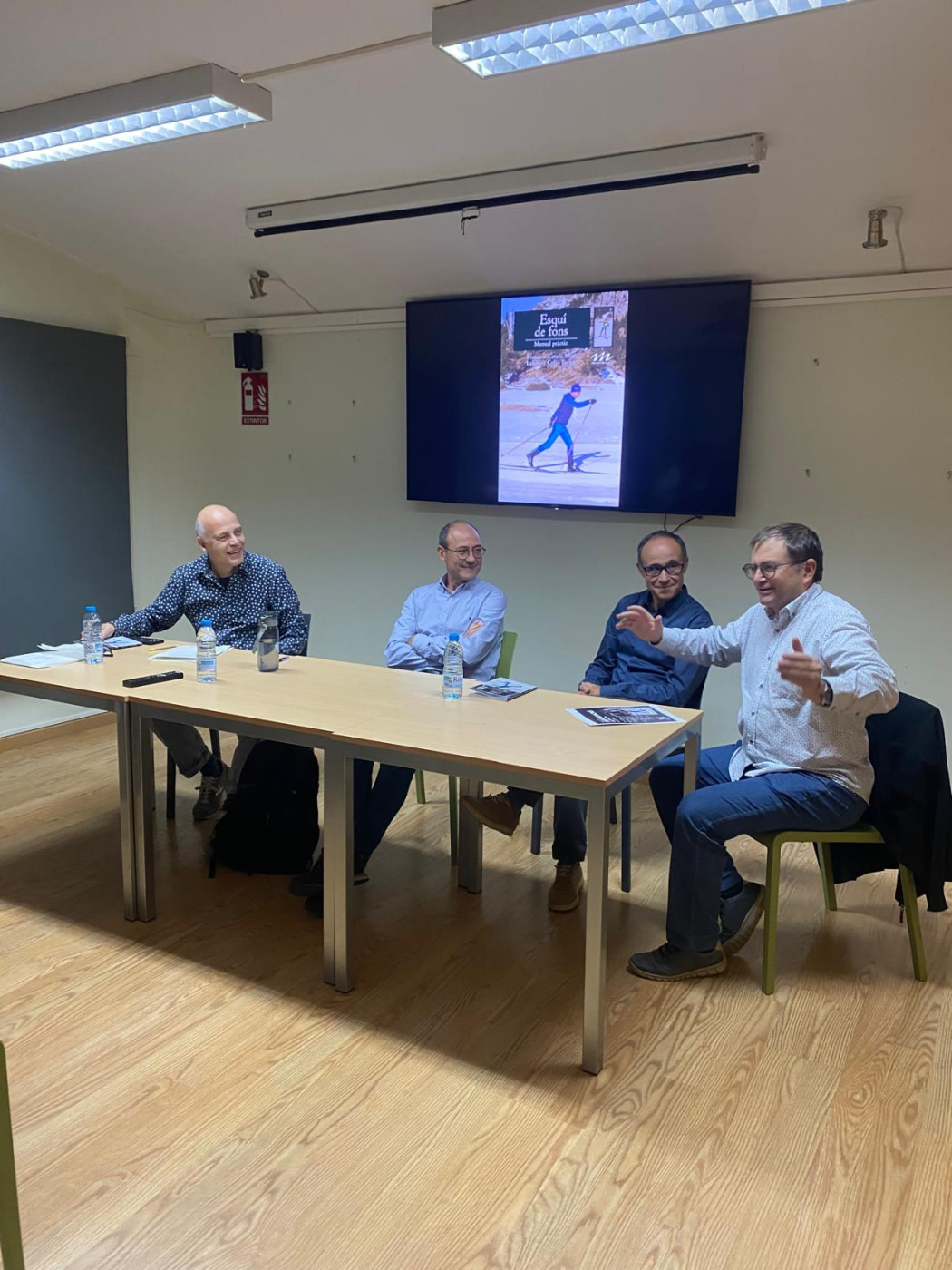 Presentación del libro "Esquí de fondo. Manual práctico", de nuestro socio Francesc Català