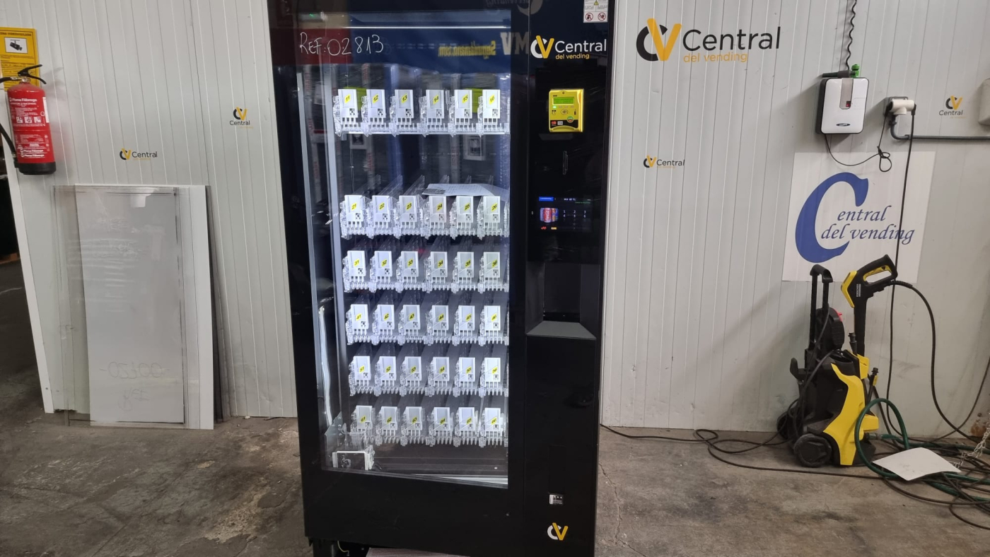 MAQUINA VENDING VENDO G-DRINK BEBIDAS FRÍAS con pantalla táctil con monedero y de regalo sistema pago tarjeta móvil-3