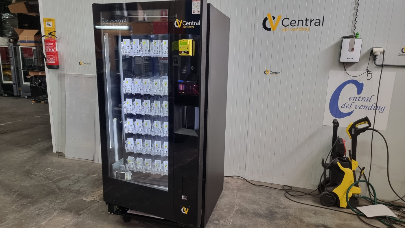 MAQUINA VENDING VENDO G-DRINK BEBIDAS FRÍAS con pantalla táctil con monedero y de regalo sistema pago tarjeta móvil-5