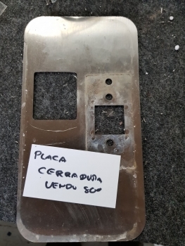 PLACA CERRADURA VENDO 800