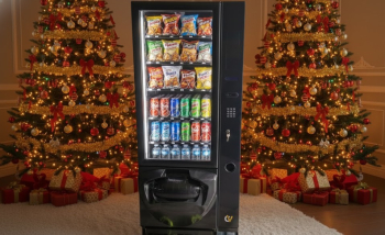 MAQUINA EXPENDEDORA VENDING DE SNACKS Y BEBIDAS FRIAS FAS CRISTAL CON PAGO TARJETA Y MOVIL