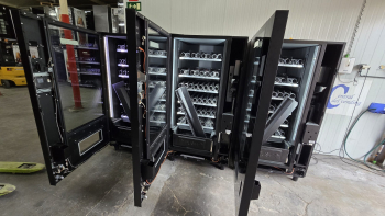 LOTE 3 MAQUINA VENDING VENDO G-SNACK CON PANTALLA TACTIL CON MONEDERO-3