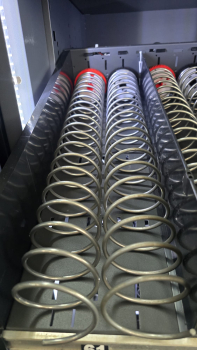 ESPIRAL VENDO G-SNACK DOBLE GIRO 18 HUECOS