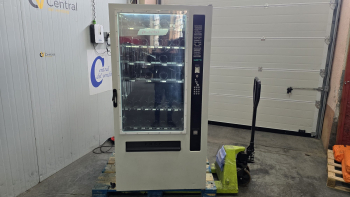 MAQUINA EXPENDEDORA VENDING DE SNACKS Y BEBIDAS FRIAS FAS SPIRALLI DE LUX CON MONEDERO DE CAMBIO