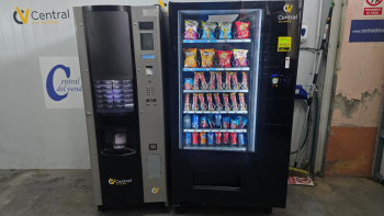 LOTE MÁQUINA VENDING BIANCHI 972 DOBLE CAFE EN GRANO Y VENDO G-SNACK CON PANTALLA TACTIL CON PAGO CON TARJETA DE CREDITO