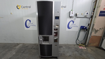 MAQUINA EXPENDEDORA VENDING NECTA CANTO BLINDADA DE CAFE EN GRANO CON SISTEMA DE PAGO TARJETA Y MOVIL