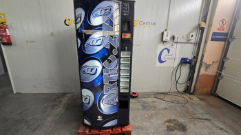 MAQUINA VENDING PARA LATAS JOFEMAR ARTIC 272CON MONEDERO DE CAMBIO PAYTEC