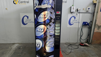 MAQUINA VENDING PARA LATAS & AGUAS 0,5 L JOFEMAR ARTIC 272 CON MONEDERO JOFEMAR