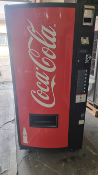 MAQUINA VENDING BEBIDAS FRÍAS VENDO VDI336CON MONEDERO DE CAMBIO PAYTEC NUEVO