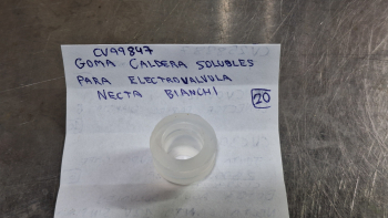 GOMA CALDERA SOLUBLES PARA ELECTROVALVULA NECTA Y BIANCHI