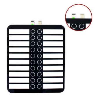 Teclado externo touch sin placa electrónica Necta Opera Concerto NUEVO