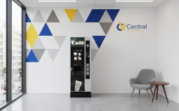 MAQUINA EXPENDEDORA VENDING NECTA CANTO TOUCH DE DOBLE CAFE GRANO CON PAGO TARJETA Y MOVIL