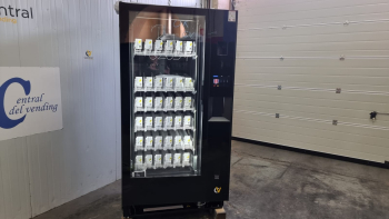 MAQUINA VENDING VENDO G-DRINK BEBIDAS FRÍAS CON PANTALLA TACTIL Y MONEDERO DE CAMBIO Y TARJETERO 2ªmano