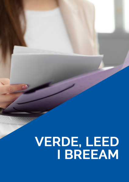 Créditos certificación sellos VERDE LEED y BREEAM y certificados ambientales