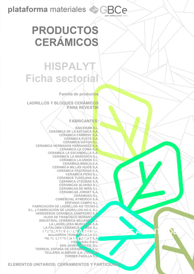 Ficha sectorial ladrillos para revestir