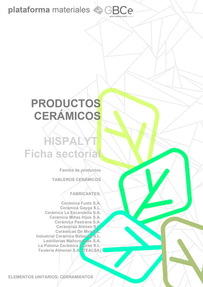 Ficha sectorial tableros cerámicos