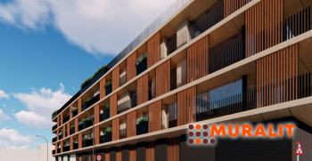 Obra Muralit. Edificio Ctra. de Roda. VIc