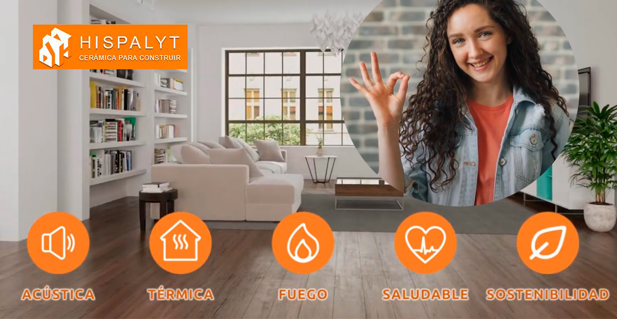 Campaña Hyspalit: Ventajas del ladrillo cerámico vs bloque de hormigón en tabiques y fachadas.