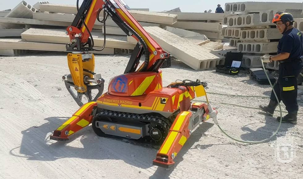 Un robot para los bomberos sin arriesgar sus vidas