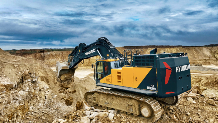 HD Hyundai Construction Equipment presenta sus maquinas más grandes en Hillhead 2024