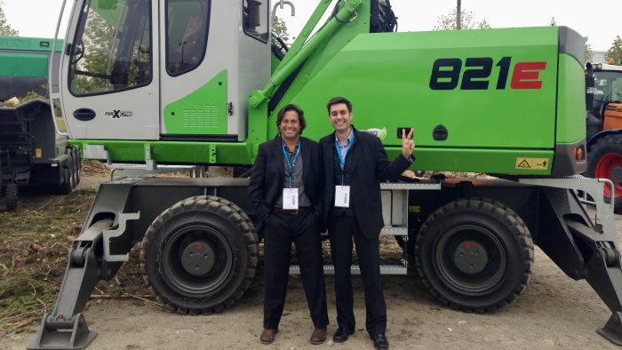 Cervisimag en la feria IFAT de Múnich: representando a Sennebogen