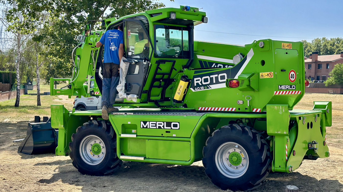 Manipuladora Telescópica Merlo 40.18: la elección favorita de los constructores