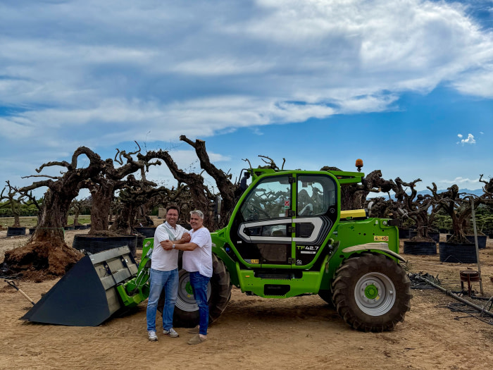 Nueva entrega de una Merlo TF42.7-136 en Cambrils
