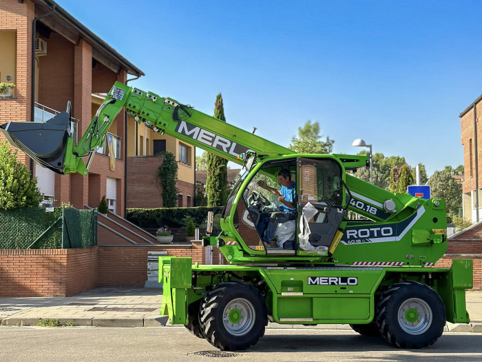 Merlo Roto 40.18S: precisión, altura y rotación en una sola máquina