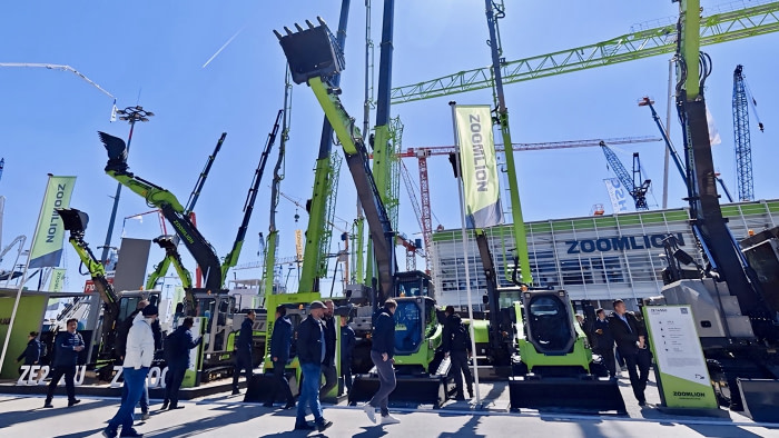 Zoomlion impresiona en Intermat 2024: tecnología, calidad y visión de futuro