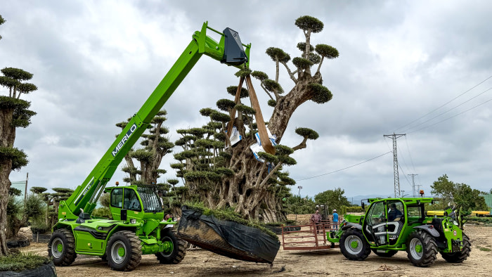 Merlo P120.10: potencia de 12 t y 10 m para trabajos realmente exigentes