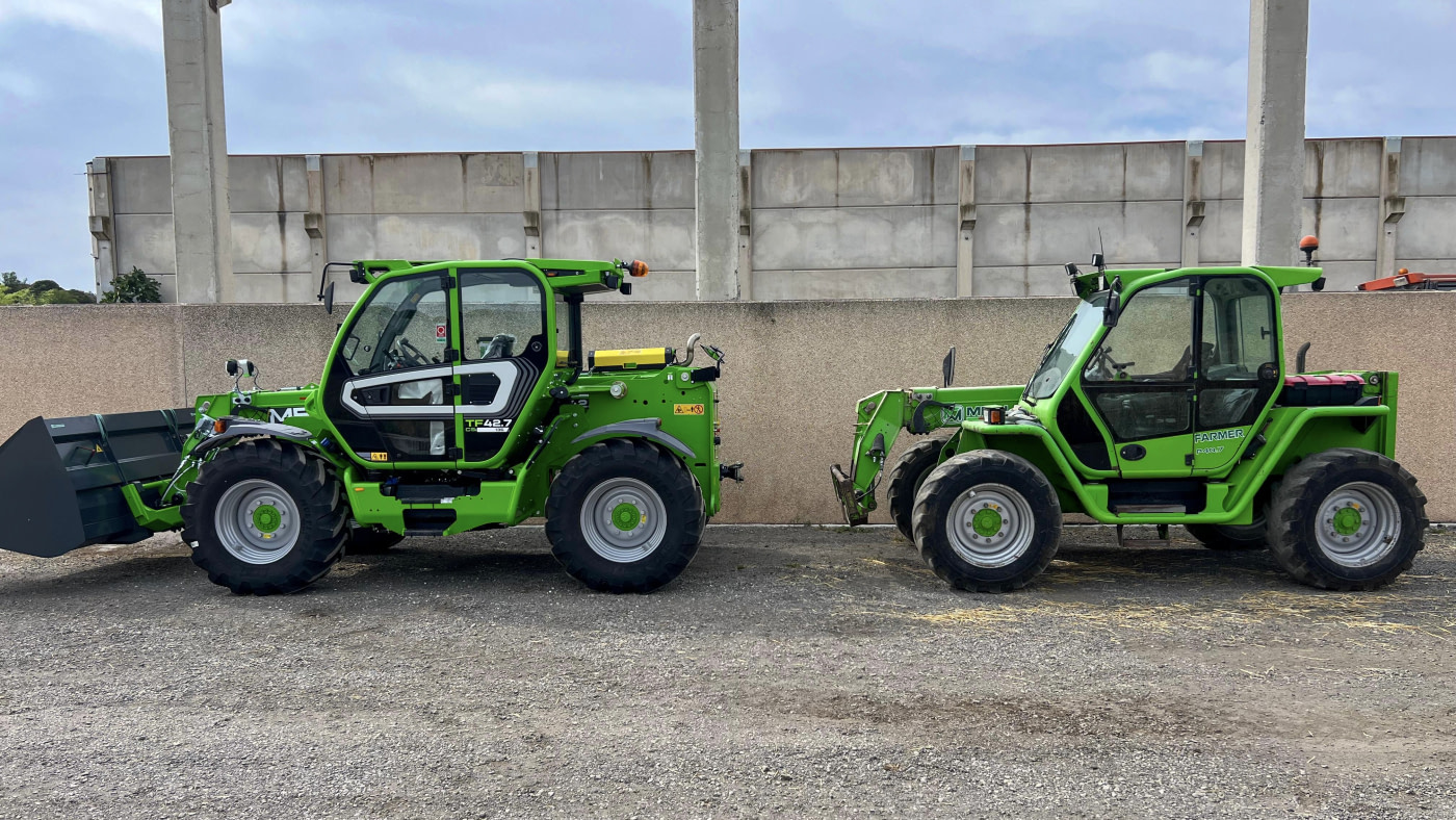 Entrega en Santa Coloma de Queralt: Merlo TF42.7-136 CS con cabina suspendida