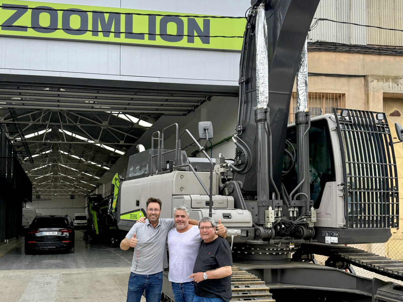 Nueva venta Zoomlion ZE335G: Cervisimag refuerza su liderazgo europeo en maquinaria pesada