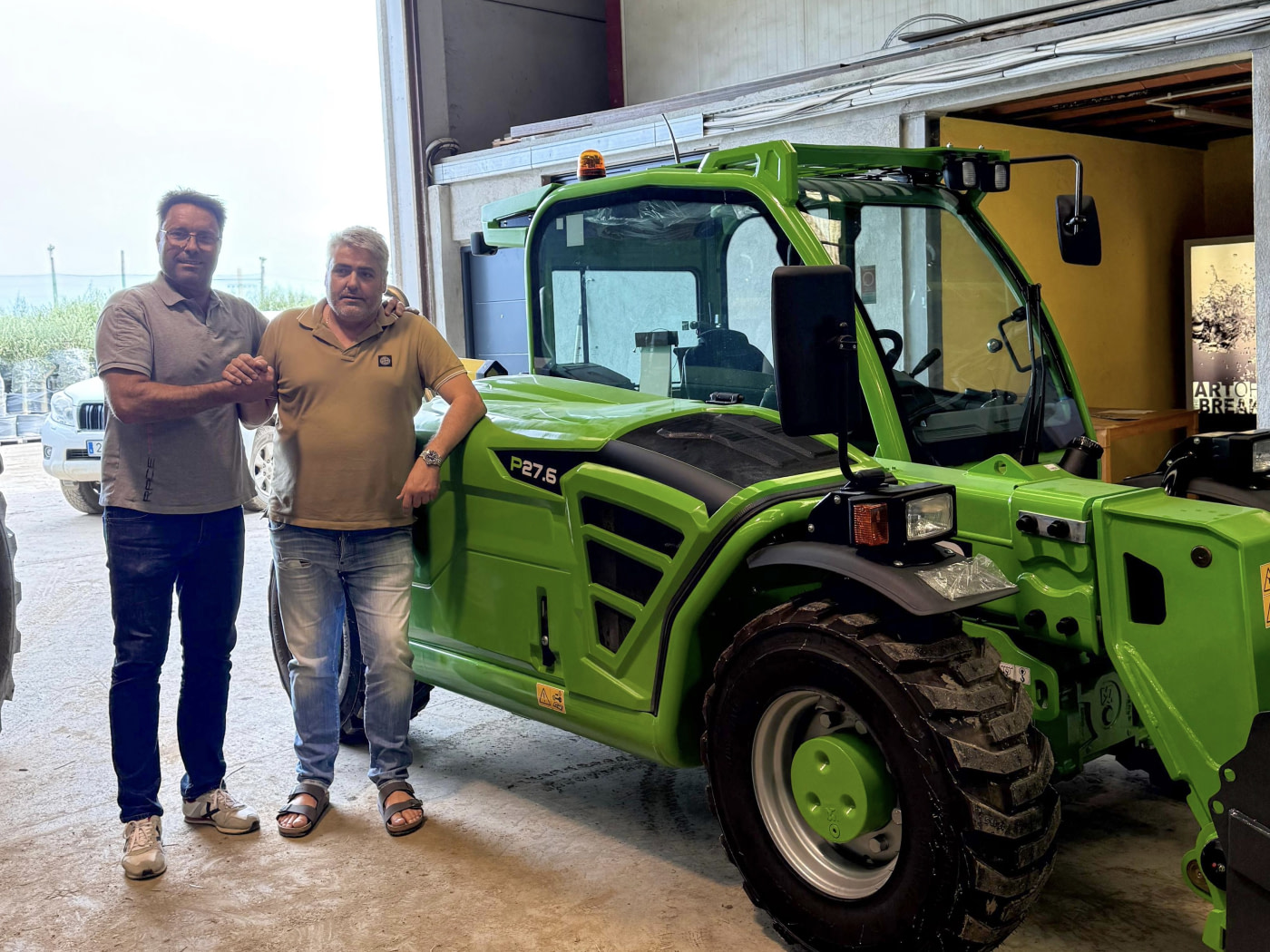 Nueva entrega en Tarragona: Merlo P27.6 para Viorcam Vinyols