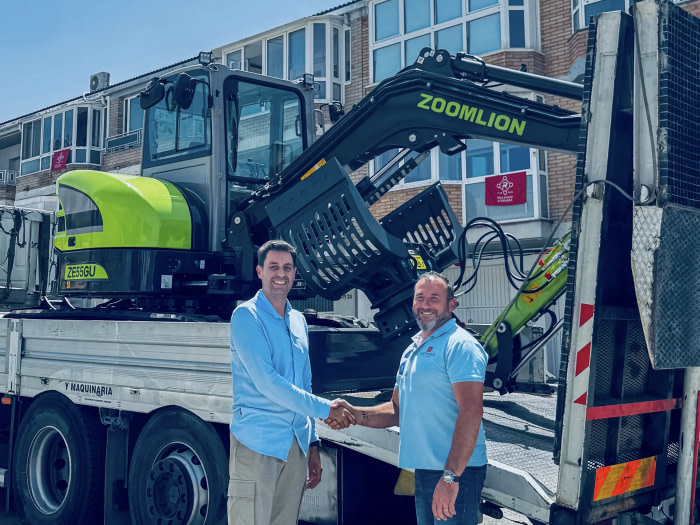 Zoomlion ZE55GU en Vallirana: seis toneladas que no parecen seis toneladas