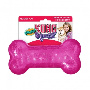 KONG SQUEEZZ CRACKLE BONE - 1