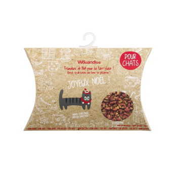 CHRISTMAS POUCH CAT SNACKS 50G