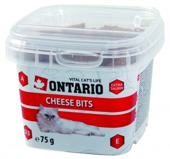 ONTARIO CAT SNACK CHEESE POULTRY TAURIN BITS