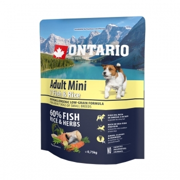 ONTARIO ADULT MINI 7 FISH & RICE - 1