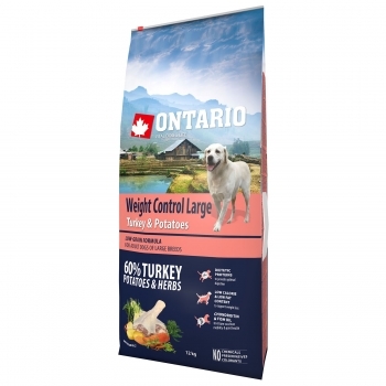 ONTARIO ADULT LARGE WEIGHT CONTROL TURKEY & POTATOES - 1
