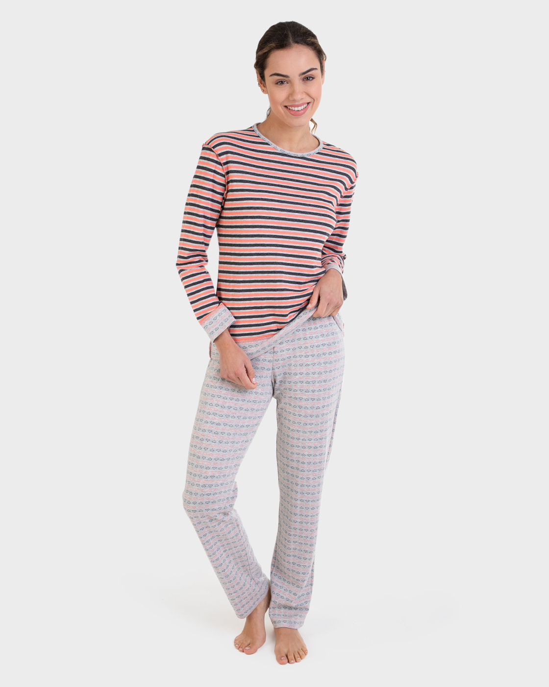MASSANA pijama mujer manga larga