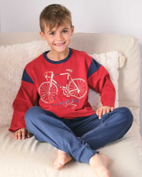 MASSANA pijama niño manga larga