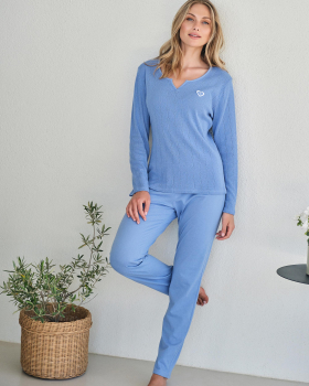 MASSANA pijama manga larga mujer