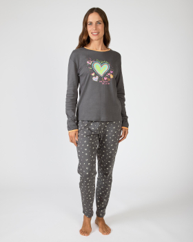 MASSANA pijama mujer manga larga